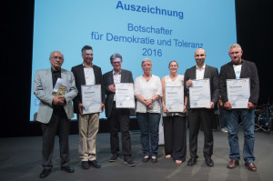 Die Preisträger (Foto: © BfDT/ Marco Urban)